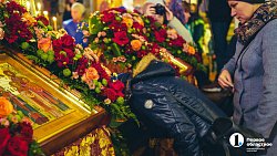 В Челябинск прибыл ковчег с мощами блаженной Матроны Московской