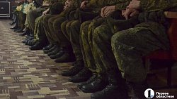 Хор Турецкого выступил перед военнослужащими и мобилизованными в Чебаркуле