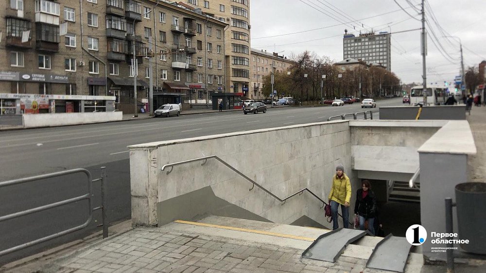 Ремонт двух подземных переходов завершат в центре Челябинска на этой неделе