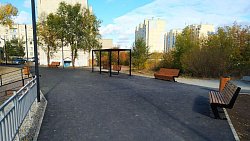 В челябинском поселке Новосинеглазово благоустроили заброшенный карьер