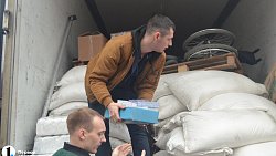 Из Челябинской области отправили продукты и медикаменты в Донбасс