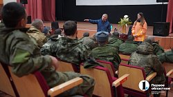 Мобилизованные южноуральцы получили груз с амуницией