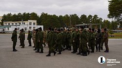 Мобилизованные южноуральцы получили груз с амуницией