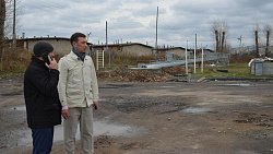 В Катав-Ивановске продолжается реконструкция стадиона «Труд»