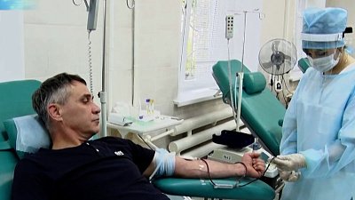 Златоустовцы стали донорами крови для раненых военных