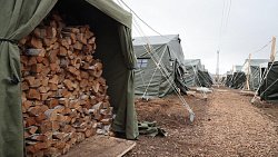 В Челябинской области за 12 дней построили городок для подготовки мобилизованных