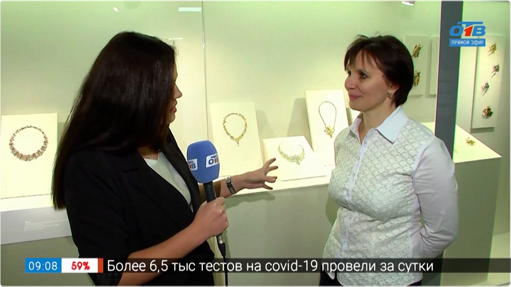 Выставка «Карл Фаберже и русские ювелиры XIX-XXI веков» в «Прямом включении»