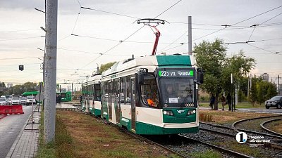 Два трамвайных маршрута закроют в Ленинском районе Челябинска на выходные