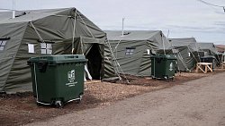 Алексей Текслер проверил готовность полевого лагеря для мобилизованных в Чебаркуле