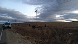 В Челябинской области 15‑летняя девочка погибла в ДТП с опрокидыванием авто