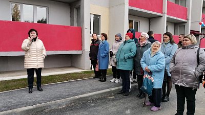 В Кыштыме 76 семей из аварийных домов получили ключи от новых квартир