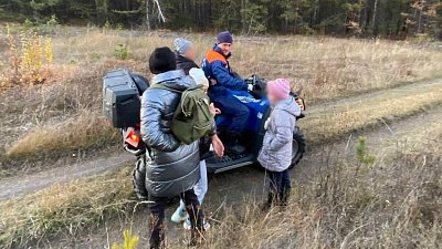 В Миассе две женщины с двумя детьми заблудились в лесу