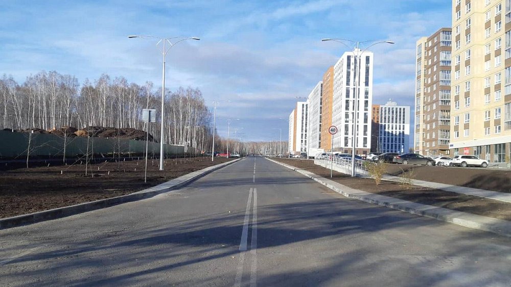 В Челябинске построили две новые дороги