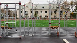 В Копейске появилась новая умная спортивная площадка