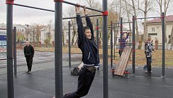 В Копейске появилась новая умная спортивная площадка