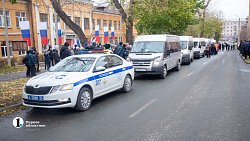 В чебаркульский центр подготовки из Челябинска отправились 68 «воинов света»