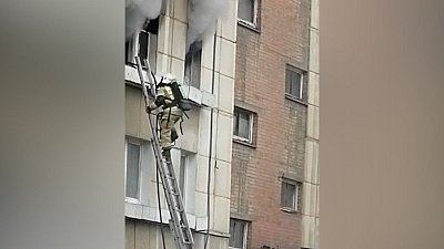 В Озерске мужчина пострадал во время пожара