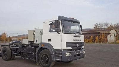 В Челябинской области создали электрогрузовик с генератором на борту