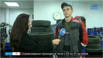 Ажиотаж в шиномонтажке — Прямое включение