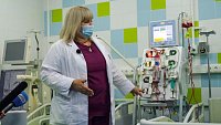 Немецкий аппарат для гемодиализа подарили Челябинской областной детской больнице