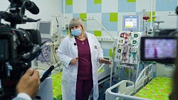 Немецкий аппарат для гемодиализа подарили Челябинской областной детской больнице