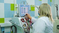 Немецкий аппарат для гемодиализа подарили Челябинской областной детской больнице