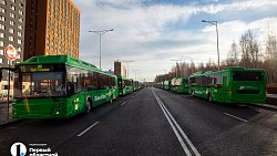 Челябинск получил первые 16 автобусов по нацпроекту «Безопасные качественные дороги»