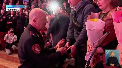 Росгвардейцы отмечают 70-летий юбилей