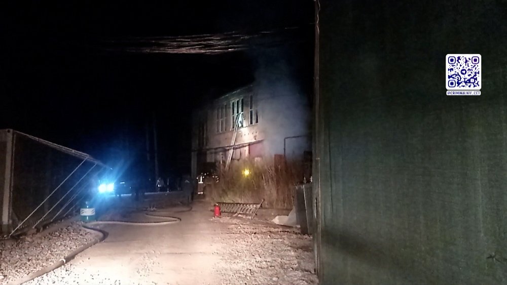 Пожар на заводе в Златоусте