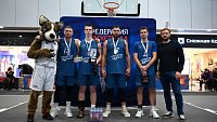Команда «Курчатов» завоевала серебро на турнире «Кубок Алмаза» по баскетболу 3×3