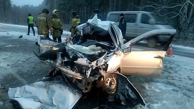 В Челябинской области два человека погибли в аварии с автомобилем инкассаторов