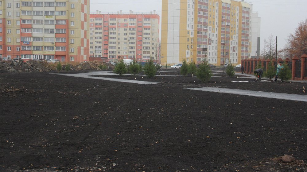 В Копейске до 15 ноября благоустроят новый бульвар