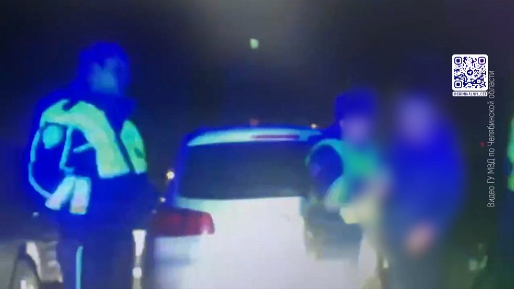 В Челябинске задержали пьяного водителя