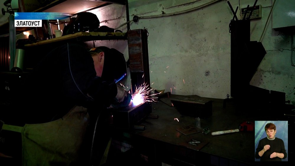 В Златоусте делают печки для мобилизованных