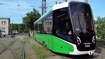 В Челябинске 14 новых низкопольных трамваев выходят на линию