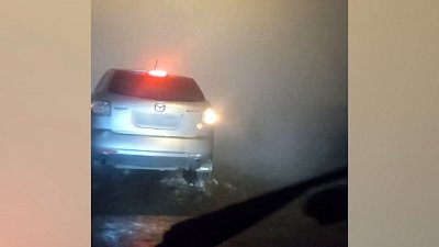 В Челябинске коммунальная авария попала на видео