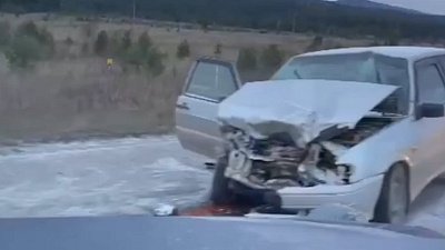 В Катав-Ивановском районе автомобиль улетел в кювет