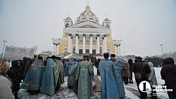 В Челябинске в День народного единства прошел молебен в поддержку российского воинства