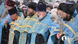 В Челябинске в День народного единства прошел молебен в поддержку российского воинства