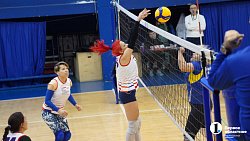 Команда Металлургического района выиграла городскую спартакиаду по волейболу