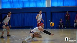 Команда Металлургического района выиграла городскую спартакиаду по волейболу