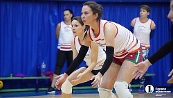 Команда Металлургического района выиграла городскую спартакиаду по волейболу