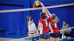 Команда Металлургического района выиграла городскую спартакиаду по волейболу