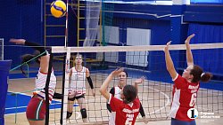 Команда Металлургического района выиграла городскую спартакиаду по волейболу