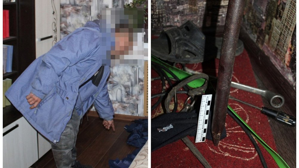 В Кусе мужчина ломом забил собаку