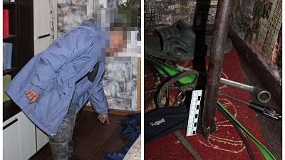 В Кусе мужчина ломом забил собаку