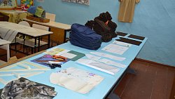 Пошивом балаклав и снудов для мобилизованных занялись в школе Челябинской области