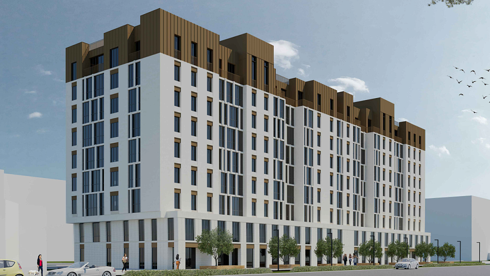 В Челябинске выдали разрешение на строительство высотки напротив ЧелГУ