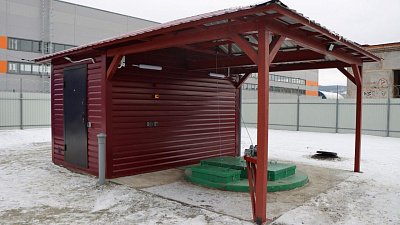 В поселке Челябинской области построили современную станцию водоотведения