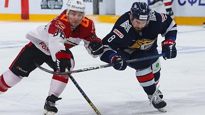 Хоккеисты «Металлурга» впервые в сезоне проиграли в четырех матчах подряд
